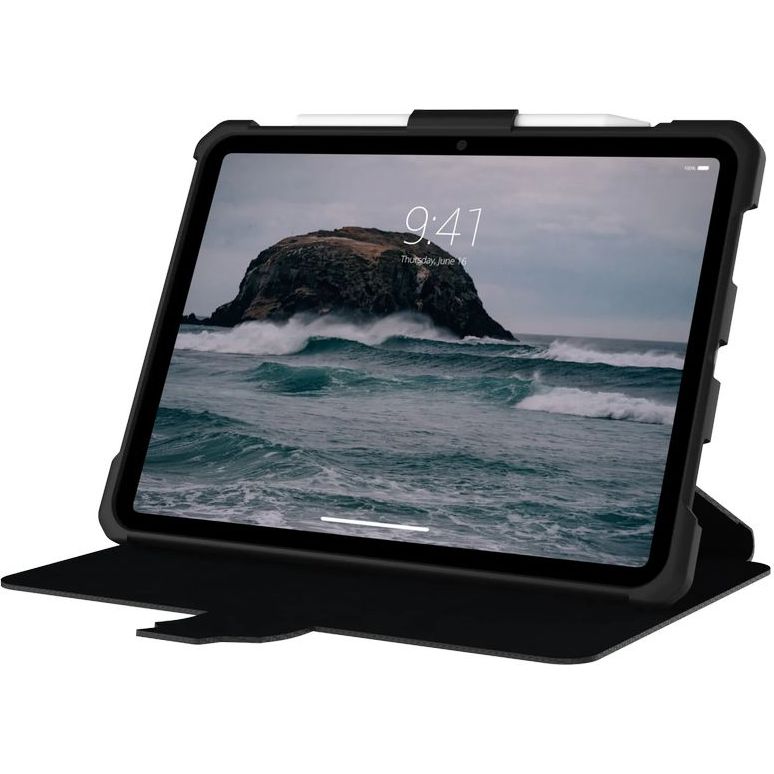 Etui pancerne Urban Armor Gear Metropolis dla iPad 10 Gen. 10.9 2022, czarne